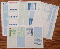 Pride and Prejudice Weekly Kit for the MAMBI Happy Planner Classic - MeganReneePlans
