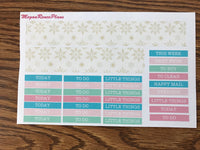 Nutcracker Themed Weekly Kit for the Erin Condren Life Planner Vertical - MeganReneePlans