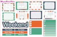 Winter Fox Weekly Kit for the Erin Condren Life Planner Vertical - MeganReneePlans