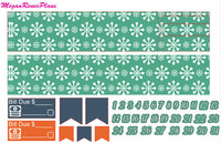 Winter Fox Weekly Kit for the MAMBI Happy Planner Classic - MeganReneePlans