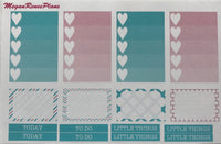 Frosty Friends Weekly Planner Sticker Kit for The Happy Planner Classic - MeganReneePlans