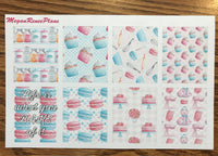 Let's Bake / Baking Weekly Planner Kit for the Erin Condren Life Planner Vertical - MeganReneePlans