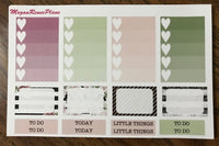 Life in Bloom Weekly Sticker Kit for the MAMBI Happy Planner Classic - MeganReneePlans