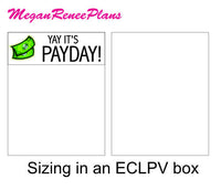Payday Labels Matte Planner Stickers Erin Condren Life Planner ECLP Happy Planner - MeganReneePlans