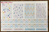 Pastel Flowers Weekly Kit for the MAMBI Happy Planner Classic - MeganReneePlans