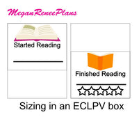 Reading / Started Reading / Finished Reading Matte Planner Stickers - MeganReneePlans
