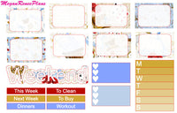 Alice in Wonderland Inspired Weekly Kit for the Erin Condren Life Planner Vertical - MeganReneePlans