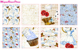 Alice in Wonderland Inspired Weekly Kit for the Classic Happy Planner - MeganReneePlans