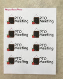 PTO Meeting Mini Sheet - MeganReneePlans