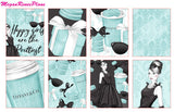 Breakfast at Tiffany's Inspired Weekly Planner Kit for the MAMBI Classic Happy Planner - MeganReneePlans